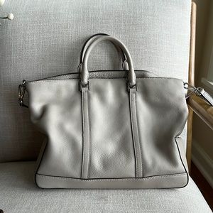 Michael Kors grey tote with shoulder strap